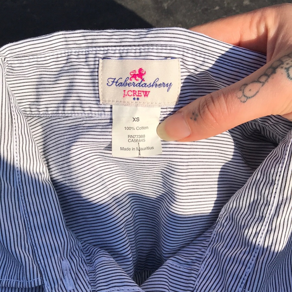 J. Crew Haberdashery Button Up